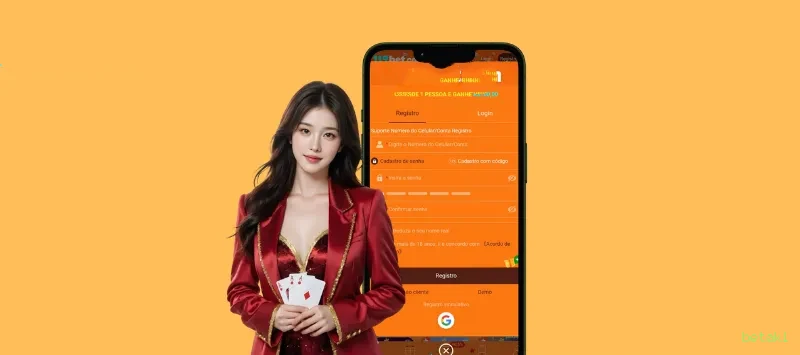 Conta betaki sincronizada site e app